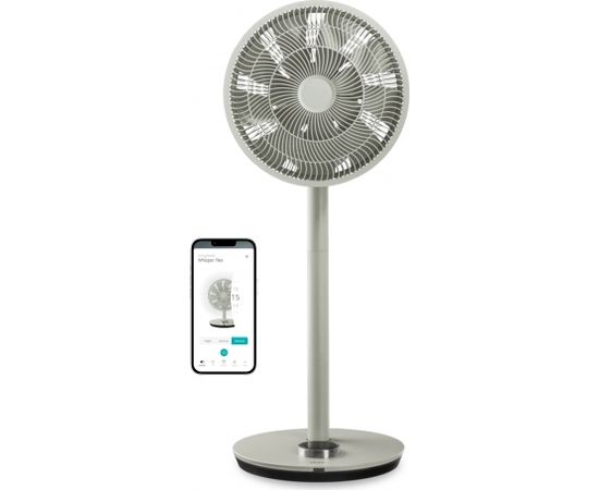 Duux Fan Whisper Flex Smart Diameter 34 cm, Sage, Number of speeds 26, 3-29 W, Oscillation