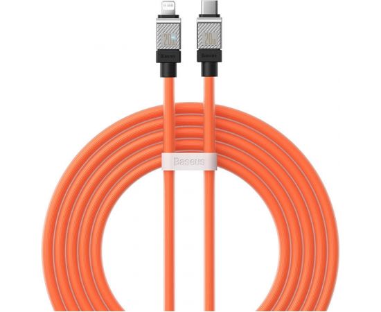 Fast Charging cable Baseus USB-C to Coolplay Series 2m, 20W (orange)