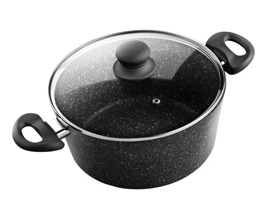 Casserole with lid ROCK Lamart LT1137 18 cm