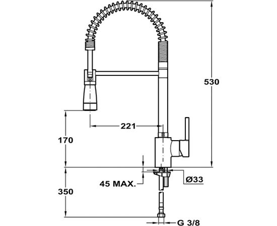 Sink tap Teka ARK939