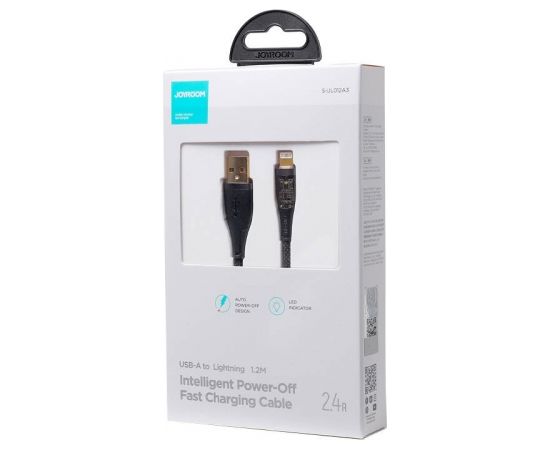 Cable to USB-A / Lightning / 2.4A / 1.2m Joyroom S-UL012A3 (black)