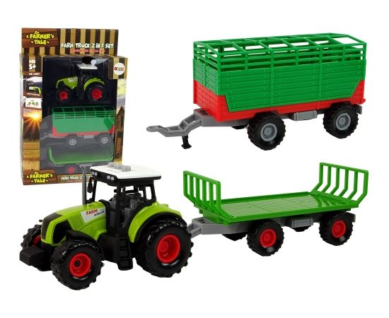 Farmer'sTale lauksaimniecības traktors ar piekabi