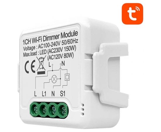 Smart Dimmer Switch Module WiFi Avatto N-DMS01-1 TUYA