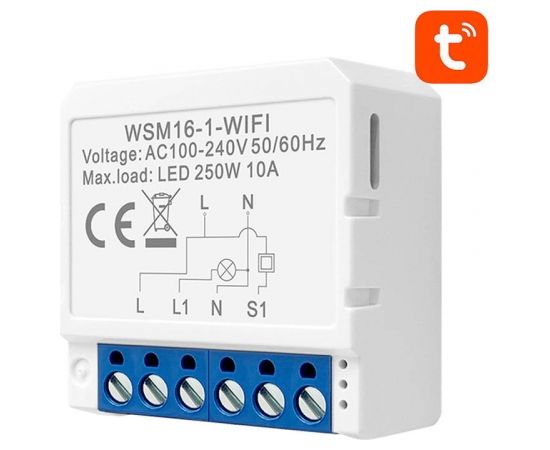 Smart Switch Module WiFi Avatto WSM16-W1 TUYA