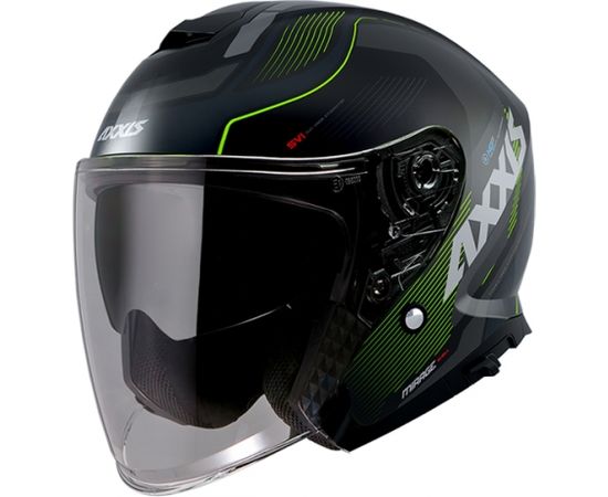 Axxis Helmets, S.a CASCO AXXIS OF504SV MIRAGE SV VILLAGE B3 AMARILLO FLUOR MATE M