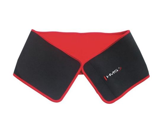 Komplekts HULA HOOP HHW06 BLACK WITH A GRAVITY BALL AND COUNTER HMS + WAIST SUPPORT BR163 RED