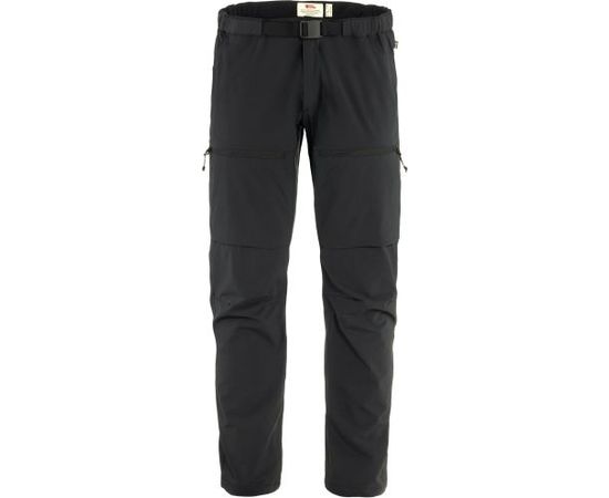 Fjallraven High Coast Hike Trousers Long / Melna / 50