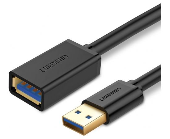 Extended cable UGREEN USB 3.0 2m (black)