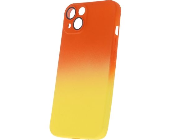 Fusion Neogradient 1 case silikona aizsargapvalks Apple iPhone 11 oranžs dzeltens