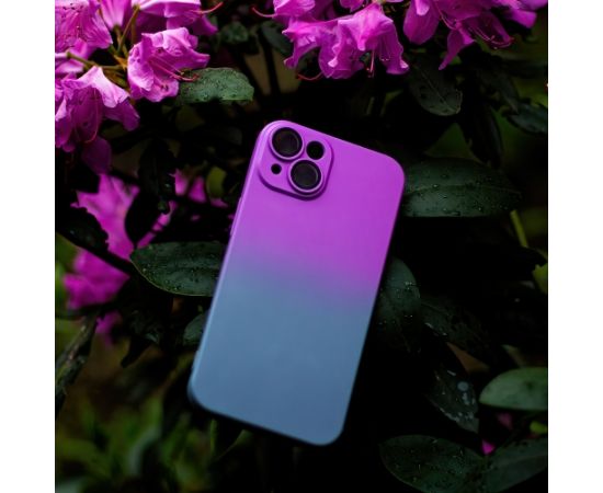 Fusion Neogradient case 2 силиконовый чехол для Samsung A536 Galaxy A53 5G фиолетовый синий