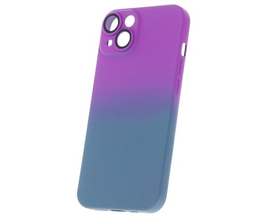 Fusion Neogradient case 2 силиконовый чехол для Samsung A536 Galaxy A53 5G фиолетовый синий