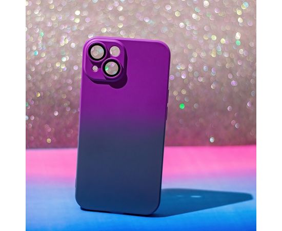 Fusion Neogradient case 2 силиконовый чехол для Xiaomi Redmi Note 12 Pro 5G фиолетовый синий