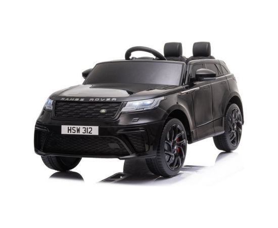 Bērnu vienvietīgais elektromobilis "Range Rover", melns