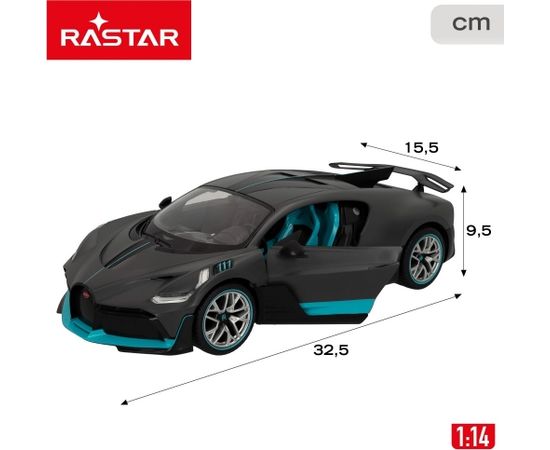 Rastar Радиоуправляемая машина Bugatti Divo (grey) 1:14 6 напр., фары, двери, батарейки, 6+ CB46979