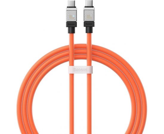 Cable USB-C do USB-C Baseus CoolPlay 100W 1m (orange)