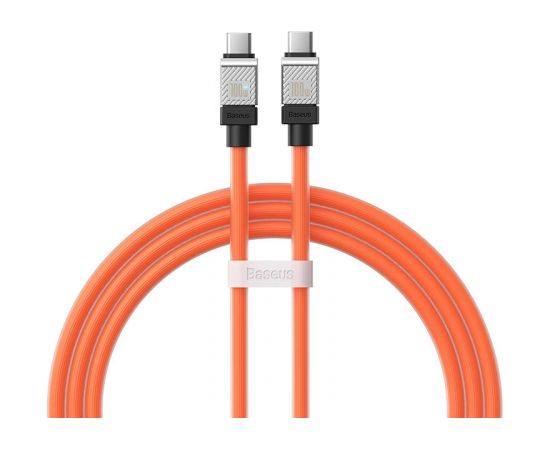 Cable USB-C do USB-C Baseus CoolPlay 100W 1m (orange)