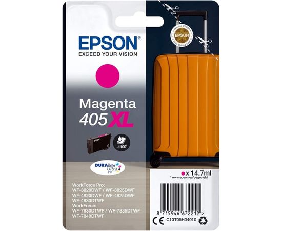 Epson Magenta Ink 405XL (C13T05H34010)