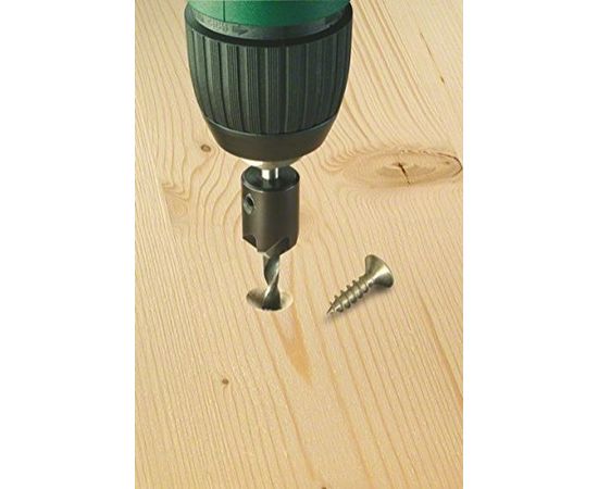 Bosch wood drill with countersink 12x20