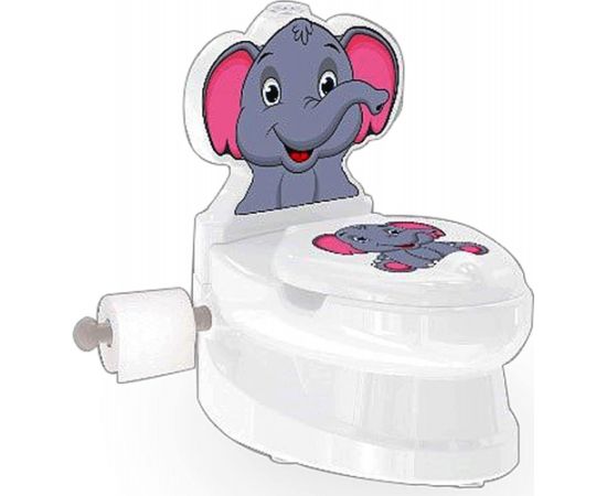 Jamara My little toilet elephant, potty (white/multicolored)