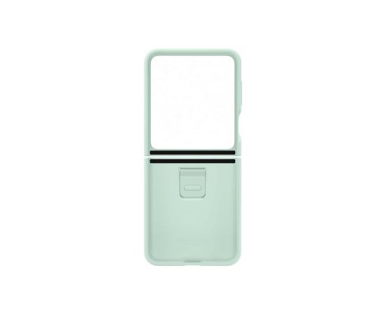 Samsung Galaxy Flip5 Silicone Cover with Ring Ocean Green