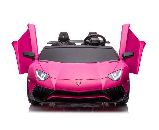 Lamborghini XXL A8803 elektromobilis, rozā krāsā