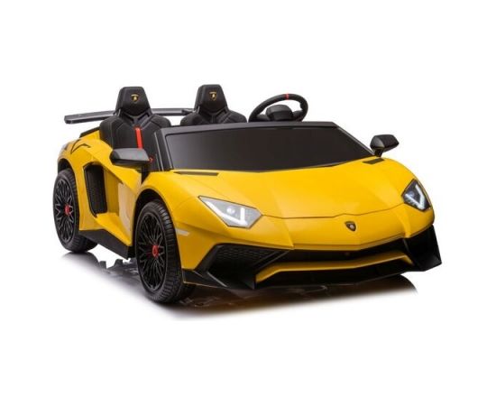 LEAN CARS Lamborghini XXL  A8803 elektriskais auto bērniem, dzeltens