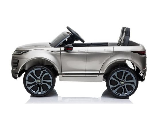 Lean Cars Divvietīgs bērnu elektromobilis Lean Range Rover Evoque, sudrabains