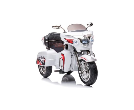 Goldwing NEL-R1800GS trīsriteņu elektriskais motocikls, balts