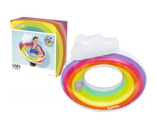 Inflatable Swimming Ring 107 cm Rainbow Bestway 43647