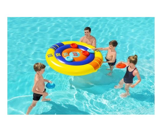 Inflatable Pool Game Arcade Shield, Frisbee 140 cm Bestway 52566