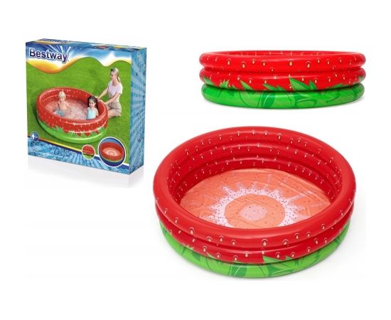 Strawberry Inflatable Pool for Children 160 cm x 38 cm Bestway 51145