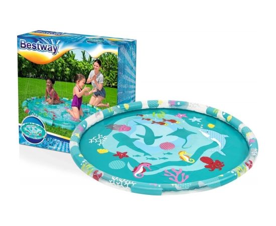 Inflatable Paddling Pool With A Fountain For Children 165 cm Bestway 52487