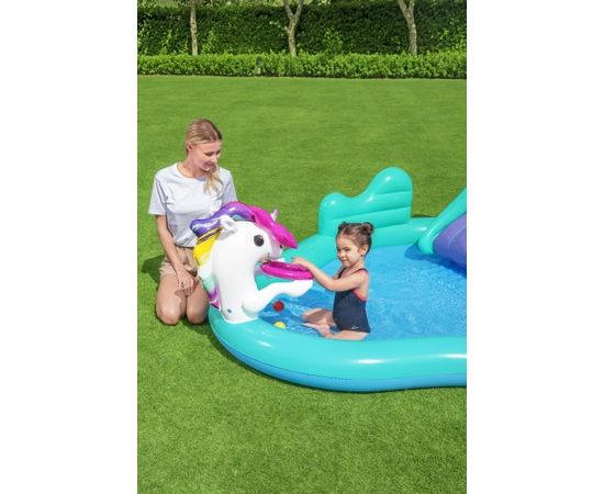 Inflatable Unicorn Playground 274 x 198 x 137 cm Bestway 53097