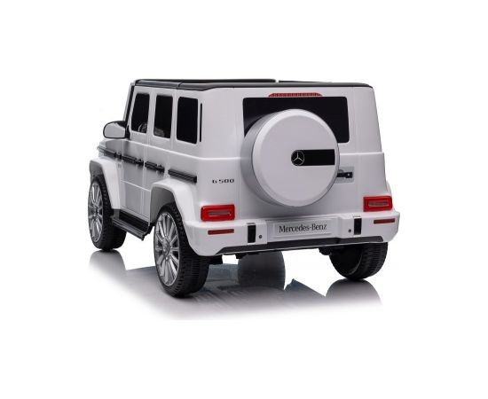 Lean Cars Battery Vehicle Mercedes G500 White 4x4