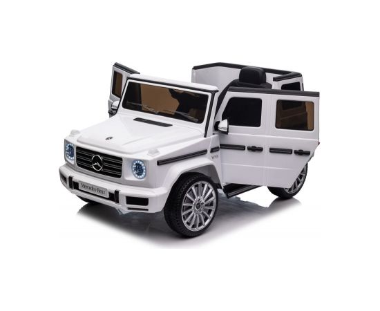 Lean Cars Battery Vehicle Mercedes G500 White 4x4