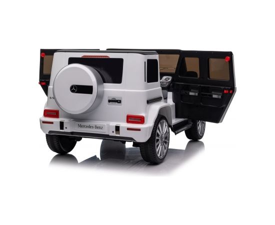 Lean Cars Battery Vehicle Mercedes G500 White 4x4