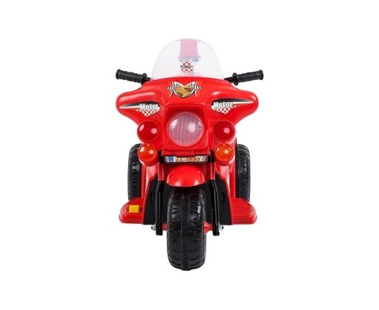 Lean Cars LL999 Electric Ride-On Motorbike Red