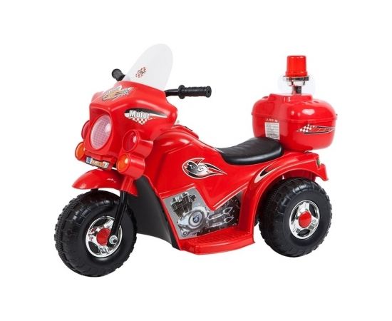 Lean Cars LL999 Electric Ride-On Motorbike Red