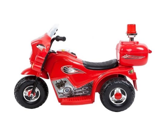 Lean Cars LL999 Electric Ride-On Motorbike Red