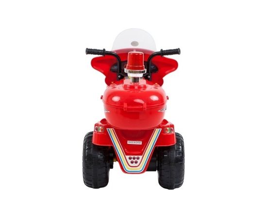 Lean Cars LL999 Electric Ride-On Motorbike Red