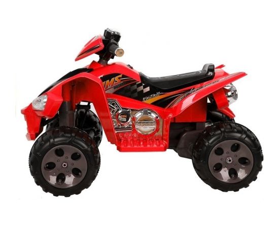 Lean Cars Medium Quad Red - Electric Ride On Vehicle