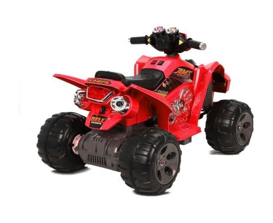 Lean Cars Medium Quad Red - Electric Ride On Vehicle