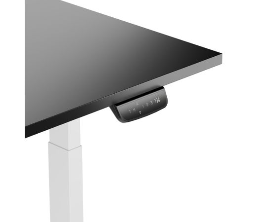 Height Adjustable Table Up Up Bjorn White, Table top M Black