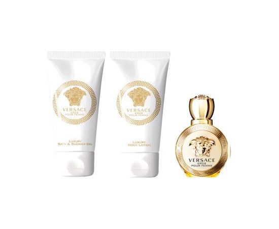 Versace Eros Pour Femme (W) EDP 5ml + żel pod prysznic 25ml + balsam do ciała 25ml