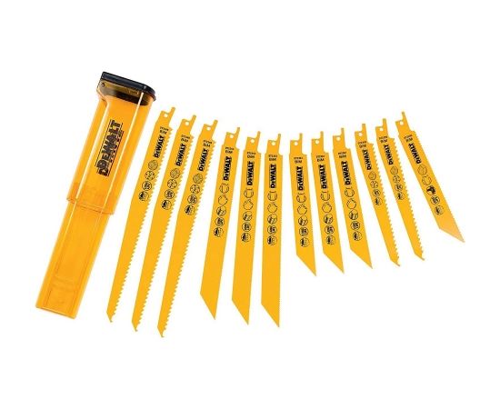 Dewalt Saber saw blade set DT2445 12 pcs