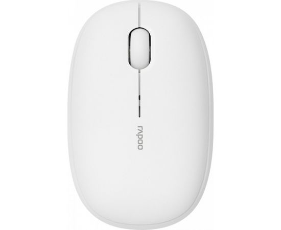 Rapoo M660 Silent Multi-mode wireless white, USB/Bluetooth