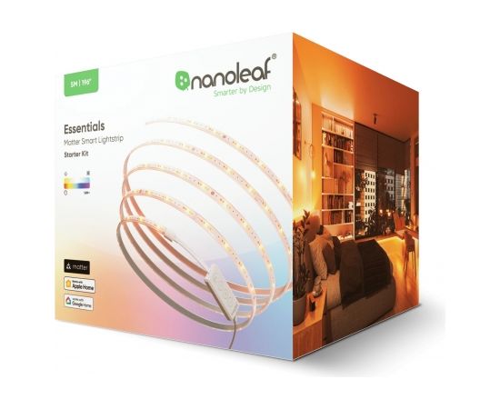 Nanoleaf Essentials Light Strips Starter Kit 5 Meters Matter 2000Lm RGBCW 2700-6500K