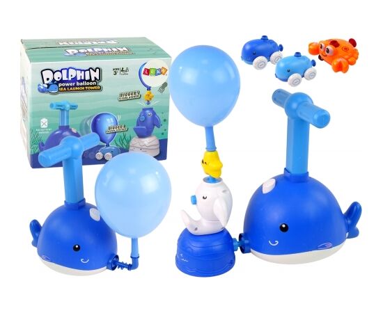 Import Leantoys Balloon Dolphin Launcher Aerodynamic Car