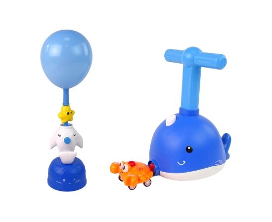 Import Leantoys Balloon Dolphin Launcher Aerodynamic Car