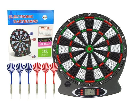 Import Leantoys Electronic Dartboard 43 cm x 38 cm